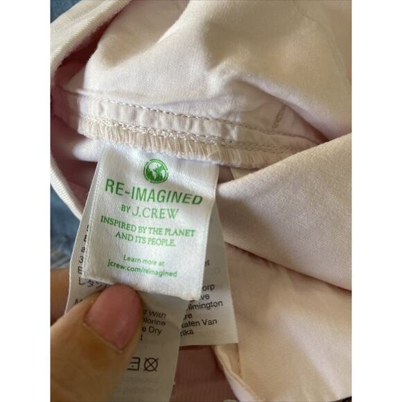 J.‎ Crew Women's 6 Light Pink Bermuda Chino Shorts Preppy Coastal Resort Summer - Picture 7 of 9